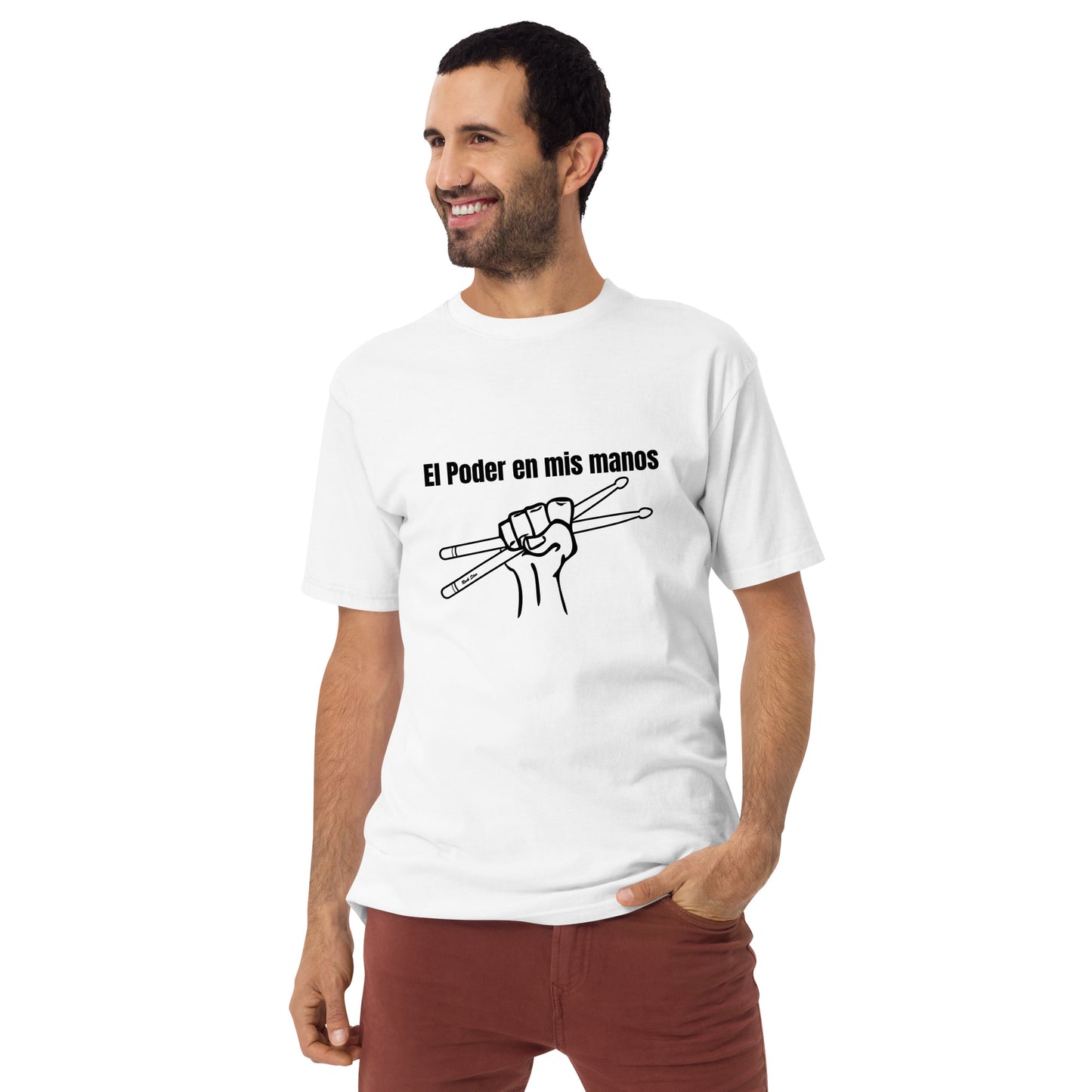 Camiseta gruesa hombre El Poder está en mis manos