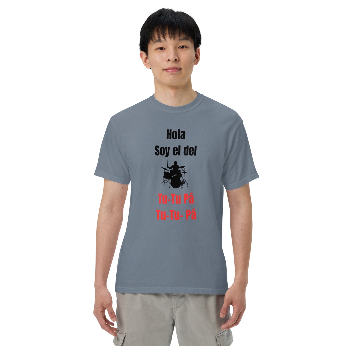 Camiseta gruesa teñida unisex