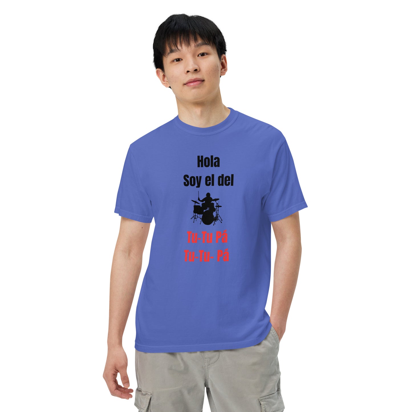 Camiseta gruesa teñida unisex