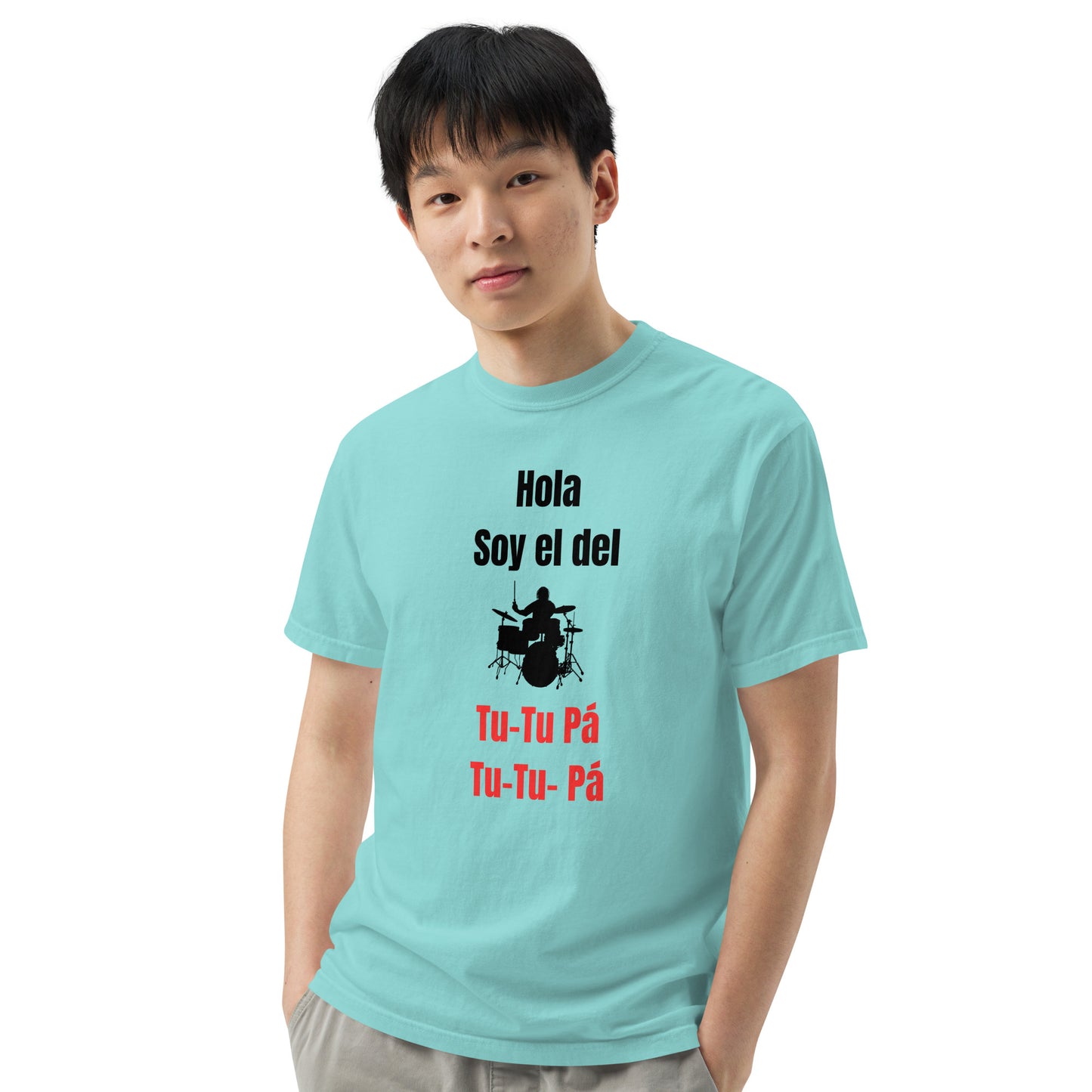 Camiseta gruesa teñida unisex