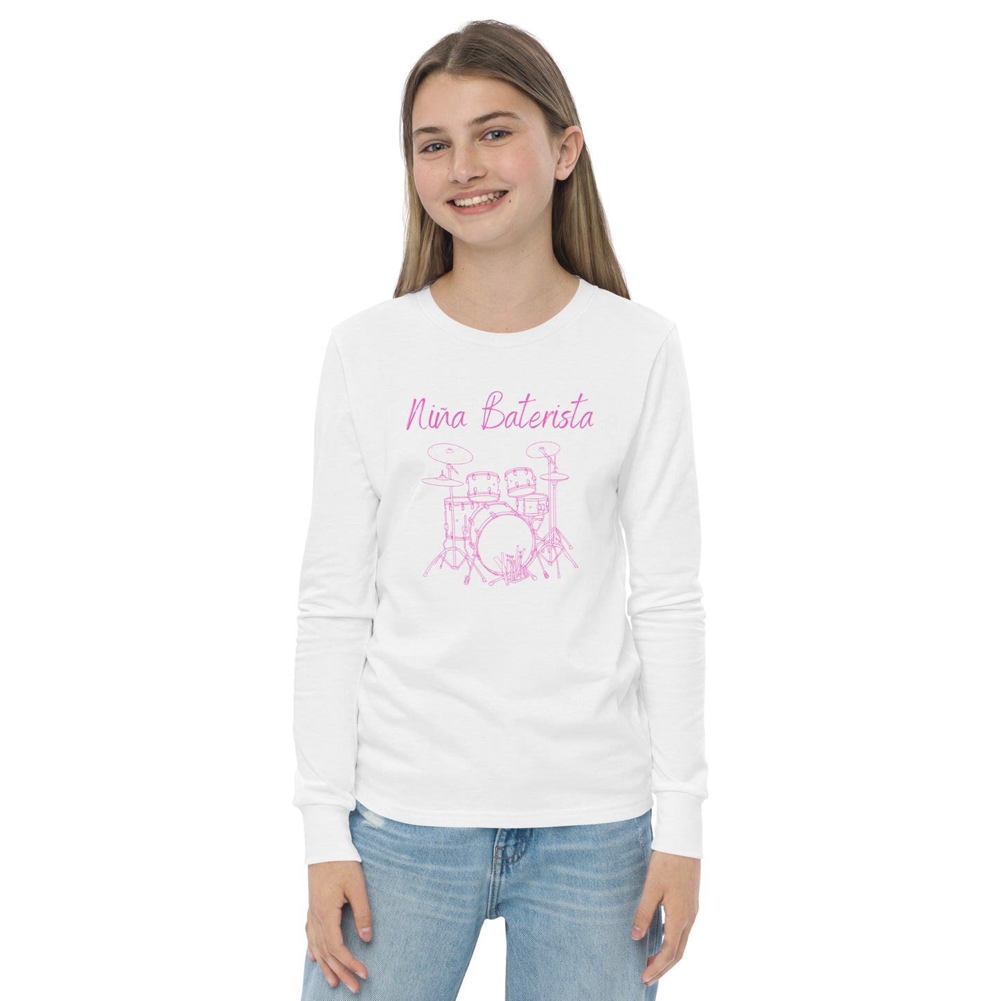 Camiseta manga larga adolescente