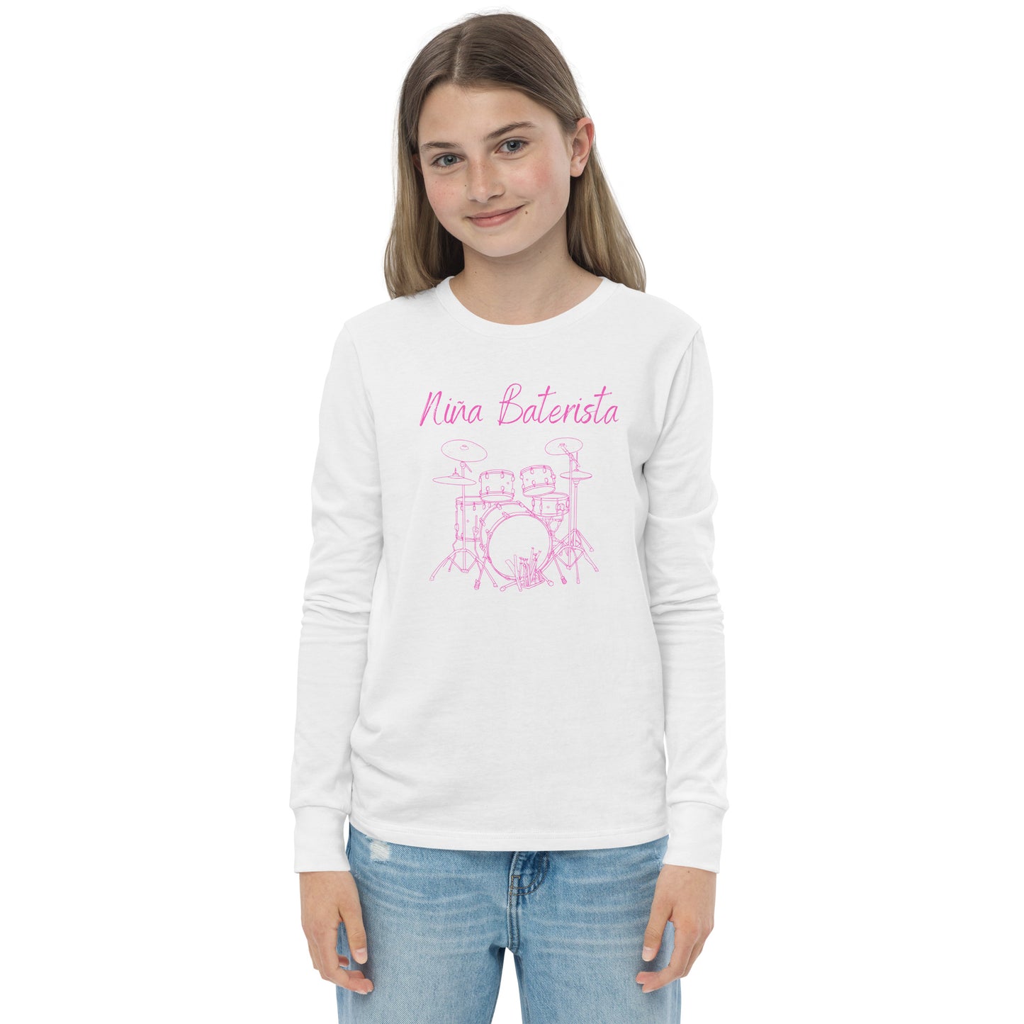 Camiseta manga larga adolescente