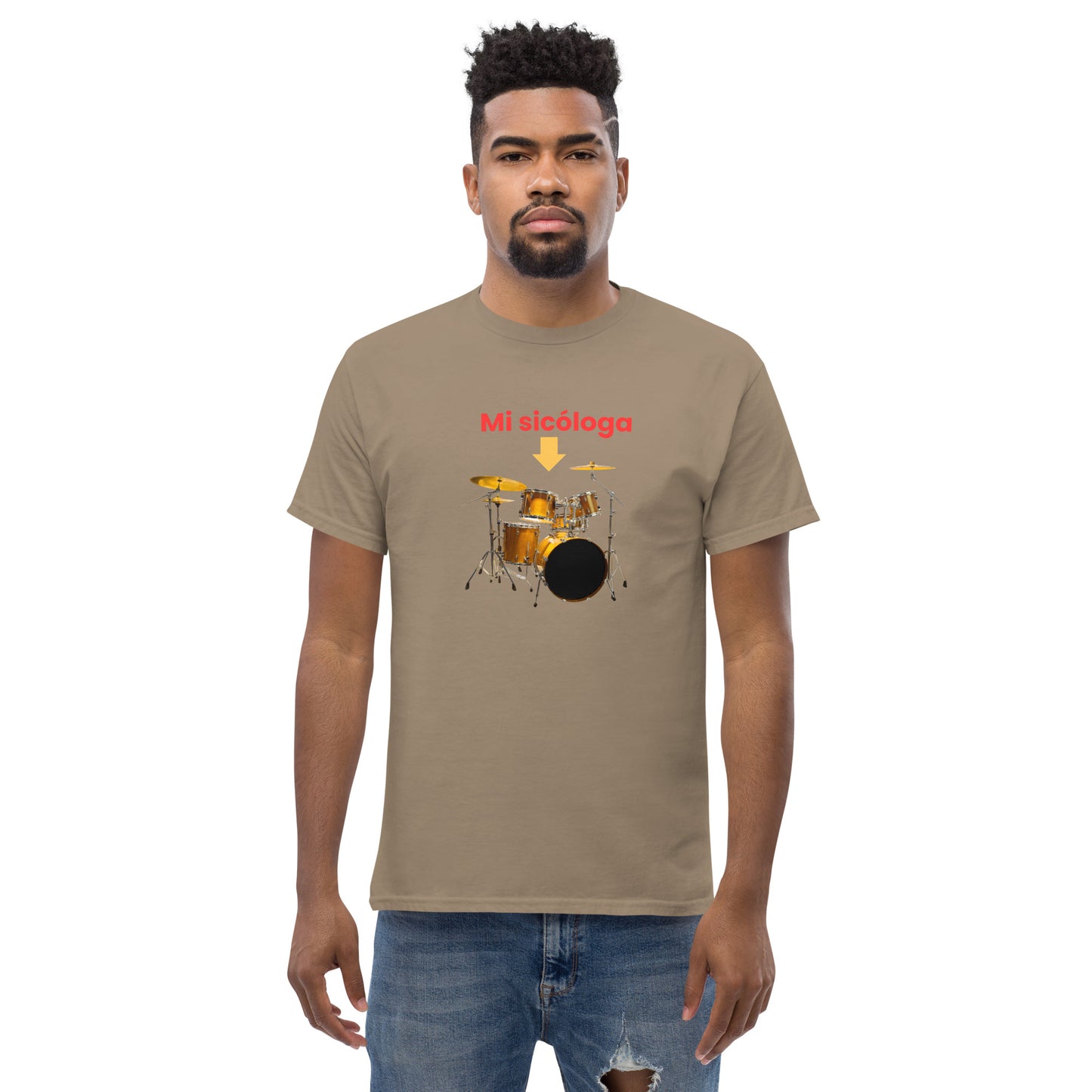 Camiseta clásica hombre "Mi sicóloga"