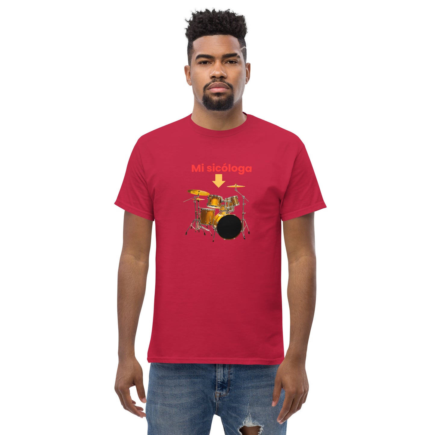 Camiseta clásica hombre "Mi sicóloga"