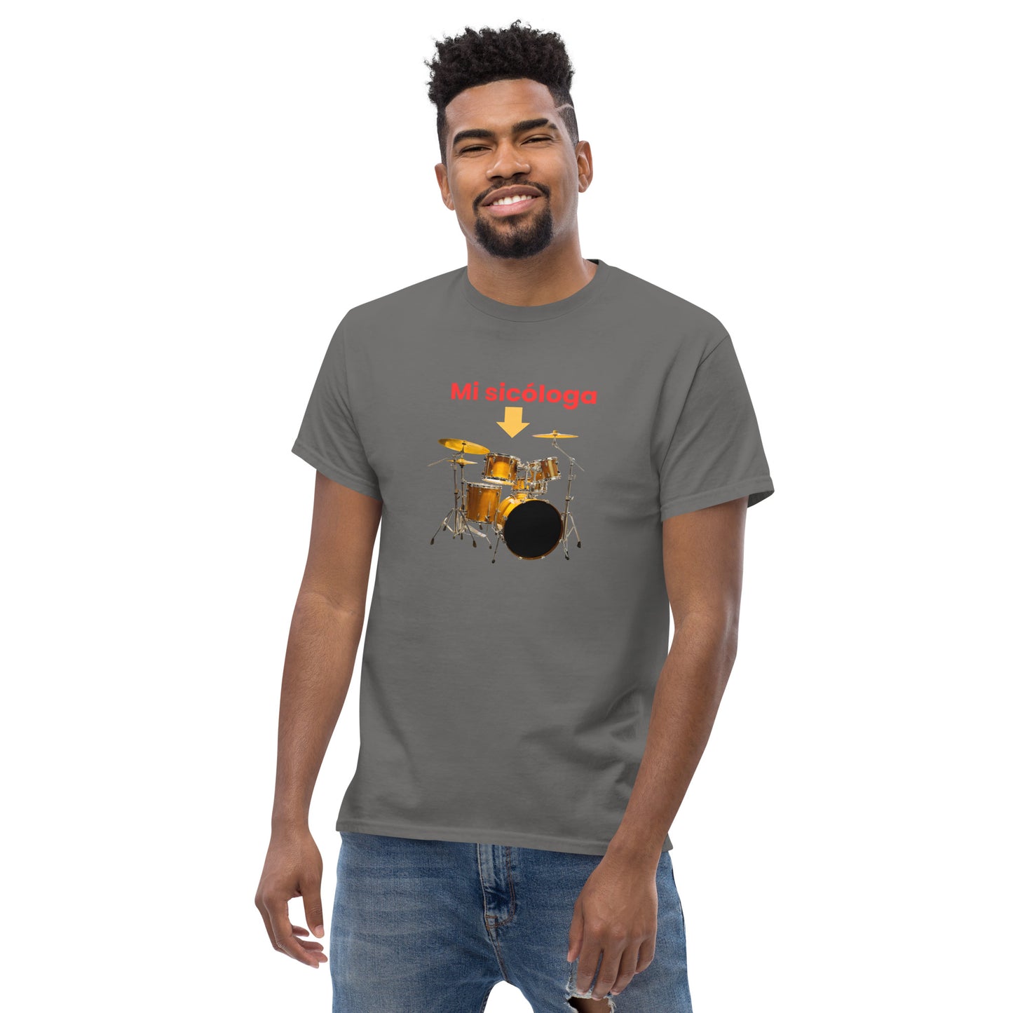 Camiseta clásica hombre "Mi sicóloga"