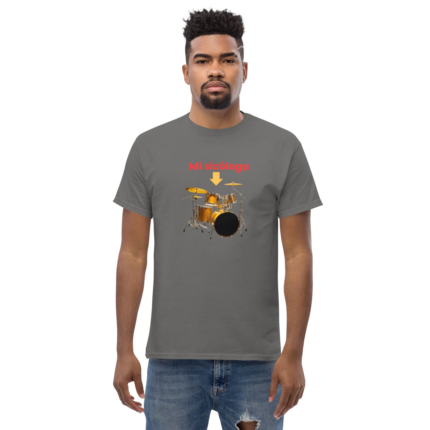 Camiseta clásica hombre "Mi sicóloga"