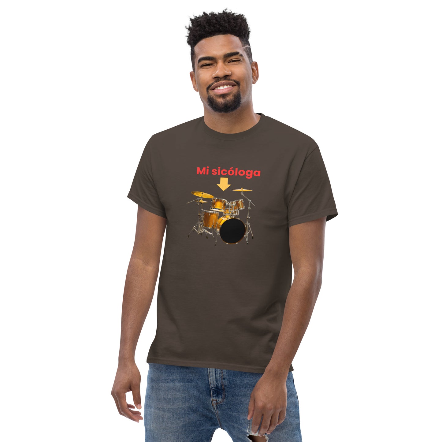 Camiseta clásica hombre "Mi sicóloga"