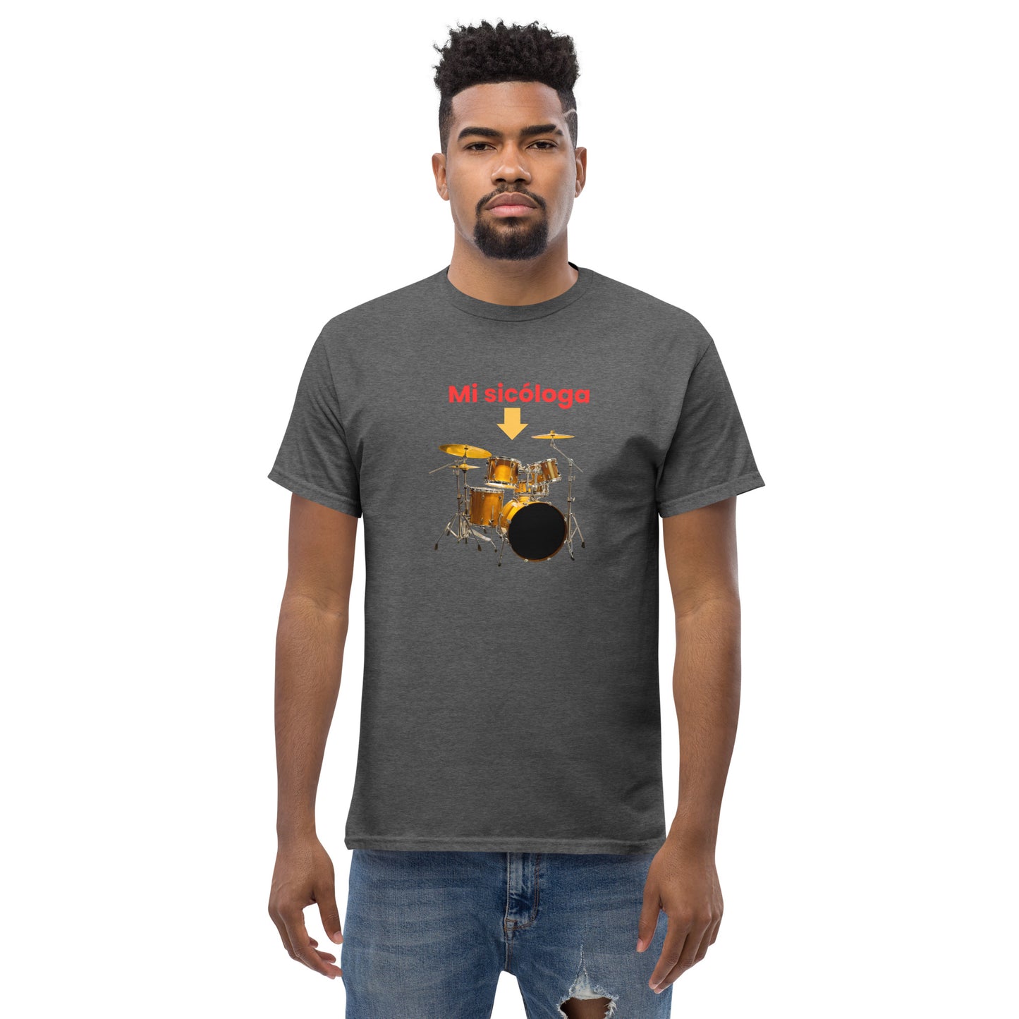 Camiseta clásica hombre "Mi sicóloga"