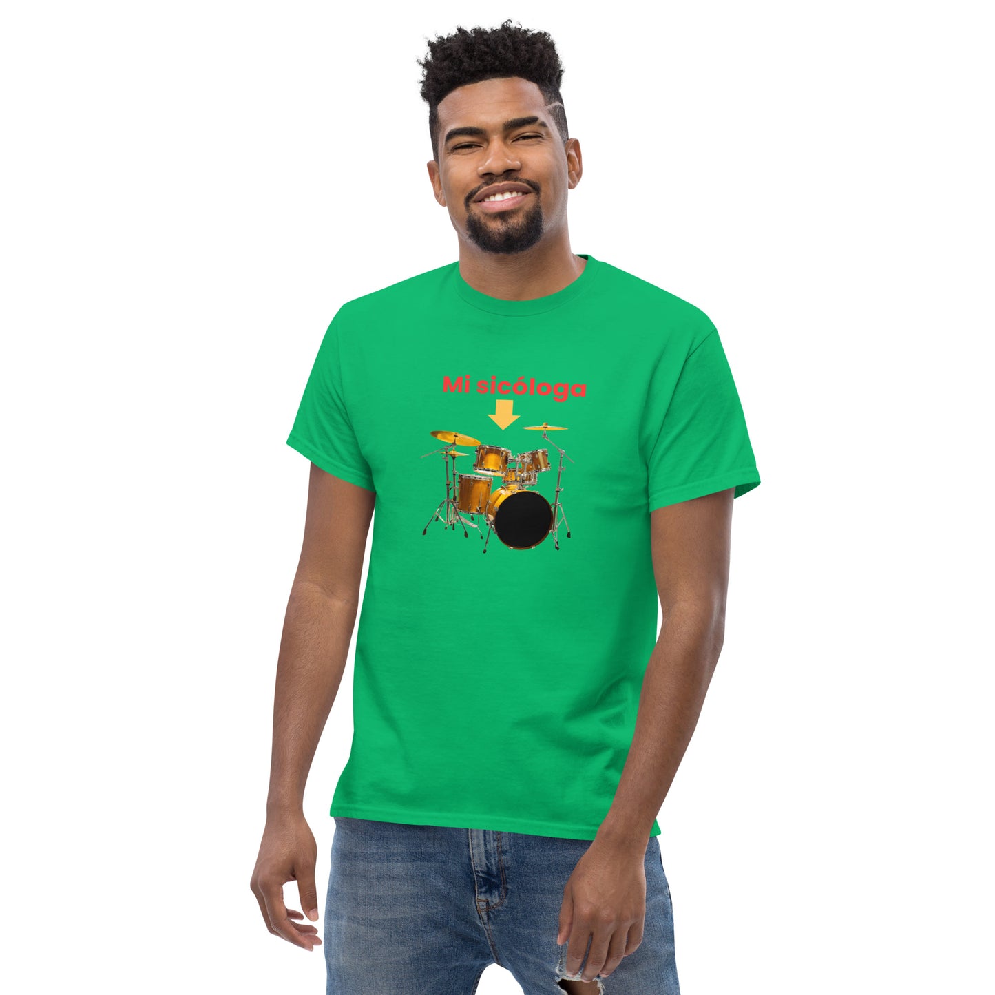 Camiseta clásica hombre "Mi sicóloga"