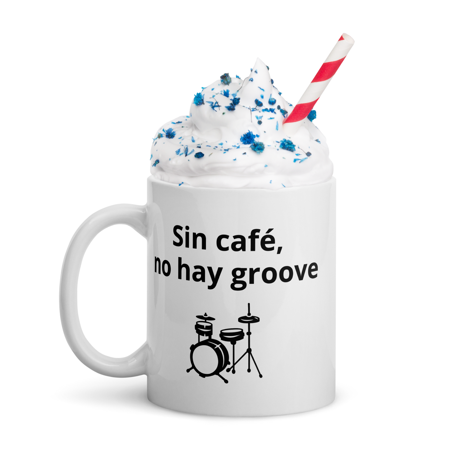 Taza "Sin café, no hay groove"