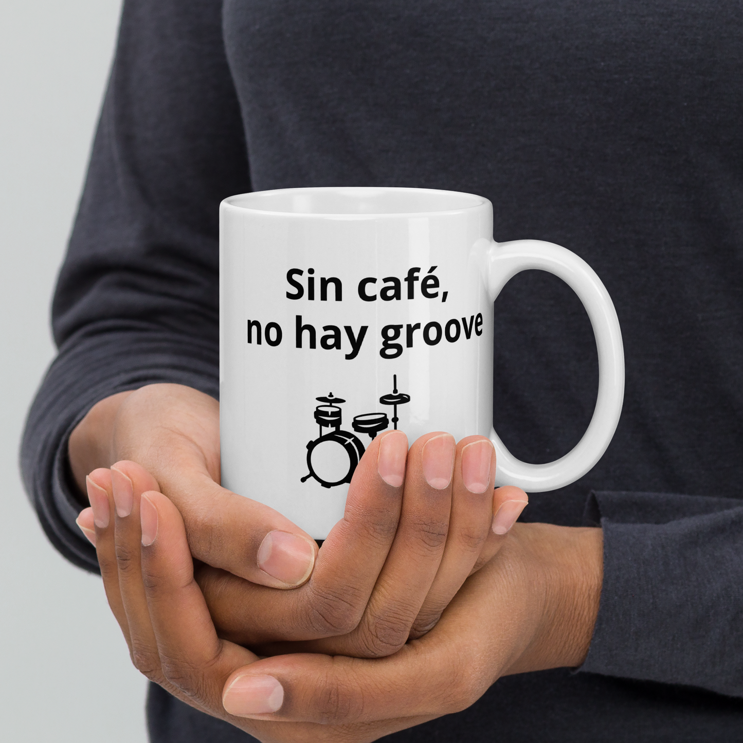 Taza "Sin café, no hay groove"